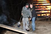Fasnachtsfeuer B�rschwil 28. Februar 09